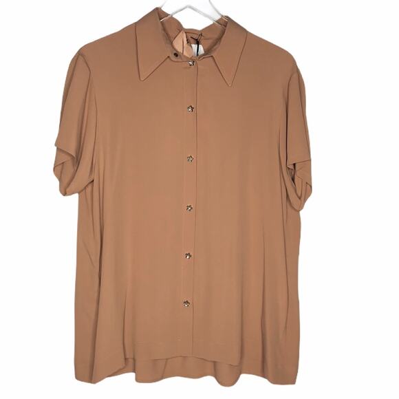 Numero Ventuno N21 Back Detail Blouse Star Button - Picture 1 of 14